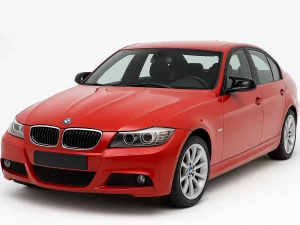 Накладки на дзеркала BMW 3 E90 / E91 / E92 / E93 LCI - M-стиль (чорні) 8