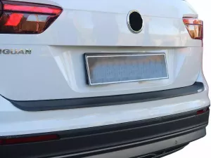Накладка на задній бампер VW Tiguan II / Allspace (16-23) - ABS (чорна) 6