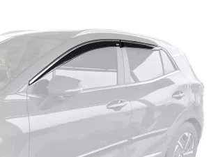 Дефлектори вікон Kia Sportage V (NQ5; 21-) SWB - Niken (з хром молдингом)