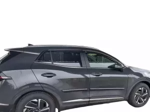Дефлектори вікон Kia Sportage V (NQ5; 21-) SWB - Niken (з хром молдингом) 8