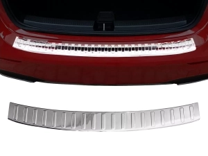 Накладка на задній бампер VW ID.3 (19-) - Carmos (хром)