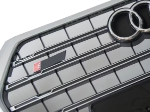 Решітка радіатора Audi Q7 II (4M; 16-20) - SQ7 стиль (срібна) 4