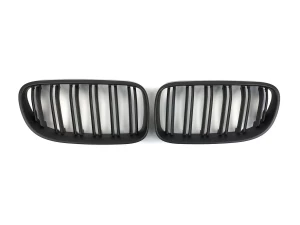 Решётка BMW E92 / E93 LCI (10-13) - двойные рёбра (матовая)