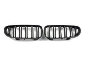 Решётка BMW E92 / E93 LCI (10-13) - двойные рёбра (матовая) 2