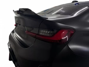 Спойлер багажника BMW 3 G20 (18-22) – PSM-стиль (чорний) 6