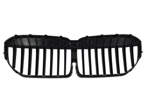 Решётка BMW 7 G11 / G12 LCI (19-22) - одинарные ребра (хром) 3