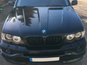 Решётка BMW X5 E53 (00-03) - двойные рёбра (глянцевая) 4