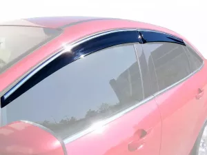 Дефлекторы окон Honda Civic X (16-21) Sedan - Niken (с хром молдингом)