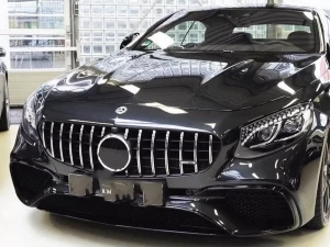 Решётка Mercedes S 63 AMG Coupe C217 (18-) рестайлинг - GT стиль 4