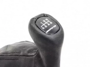 Чехол с рамкой и ручка КПП Mercedes E W210 (95-02) - AMG 2