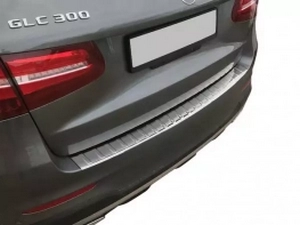 Накладка на задний бампер Mercedes GLC X253 (15-/20-) - Carmos (хром) 4