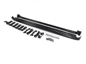 Пороги бічні Renault Kadjar (15-22) - Black Jazz стиль 2