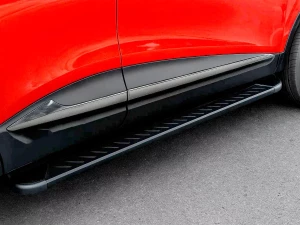 Пороги бічні Renault Kadjar (15-22) - Black Jazz стиль 4