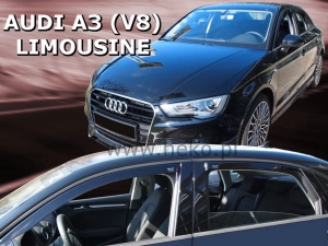 Дефлекторы окон Audi A3 III (8V; 12-20) Sedan - Heko (вставные) 4