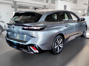 Накладка на бампер Peugeot 308 III (P5; 21-) Универсал - Avisa (чёрная) 8