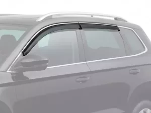 Дефлекторы окон Skoda Kamiq (NW4; 19-) - Niken (с хром молдингом)