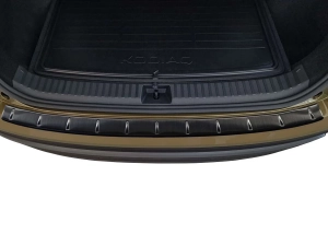 Накладка на бампер Skoda Kodiaq II (24-) - Avisa (чорний графіт) 5