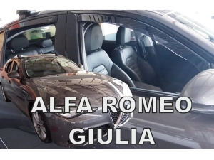 Дефлекторы окон Alfa Romeo Giulia (952; 16-) - Heko (вставные) 4