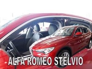 Дефлекторы окон Alfa Romeo Stelvio (949; 17-) - Heko (вставные) 3