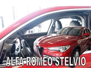 Дефлекторы окон Alfa Romeo Stelvio (949; 17-) - Heko (вставные) 4