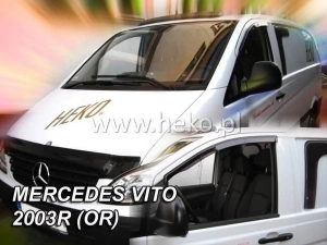 Дефлекторы окон Mercedes Vito W639 (03-14) – Heko (на скотче) 4