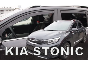Дефлектори вікон Kia Stonic (17-) - Heko (вставні) 4