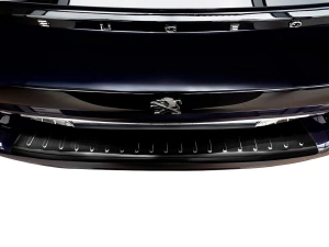 Накладка на бампер Peugeot 508 II (R83; 19-) Універсал - Avisa (чорний графіт) 4