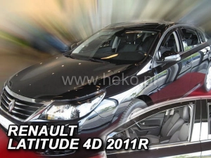 Дефлекторы окон Renault Latitude (X43; 10-15) - Heko (вставные) 3