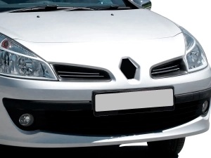 Хром накладки на решётку Renault Clio III (05-10) 4
