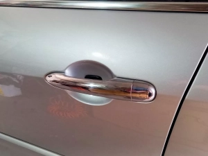Хром накладки на ручки Renault Scenic II (03-09) - Carmos 4