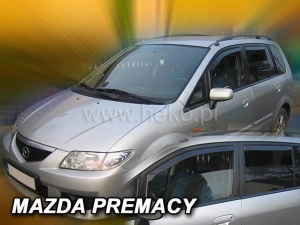 Дефлекторы окон Mazda Premacy I (CP; 99-04) - Heko (вставные) 3