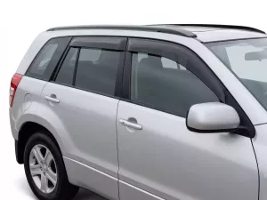 Дефлекторы окон Suzuki Grand Vitara II (JT; 05-17) - Hawk (накладные) 6