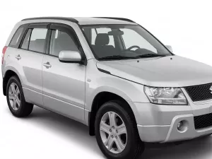Дефлекторы окон Suzuki Grand Vitara II (JT; 05-17) - Hawk (накладные) 8