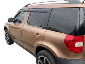 Дефлектори вікон Skoda Yeti (09-17) - Hic (накладні) 3