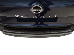 Накладка на задній бампер Nissan X-Trail IV (T33; 22-) - Avisa (чорна) 5