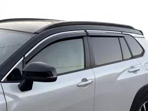Дефлектори вікон Toyota Corolla Cross (XG10; 20-) - Niken (з хром молдингом) 5