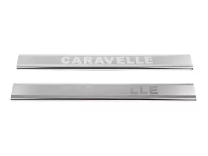 Накладки на дверные пороги VW T4 Caravelle (90-03) - Carmos 3
