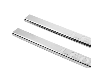 Накладки на пороги Seat Leon III (5F; 12-20) 3D - Carmos (2 шт) 3