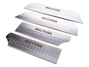 Накладки на внутренние пороги VW T4 Multivan (90-03) - Carmos (4 шт) 2