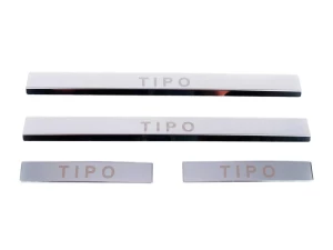 Накладки на пороги Fiat Tipo II (15-) - Carmos