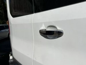 Хром накладки на ручки Ford Custom (13-23) - Carmos (4 шт) 4