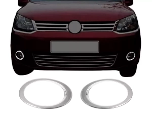 Хром накладки на протитуманки VW Caddy III (10-14) - Omsa Line