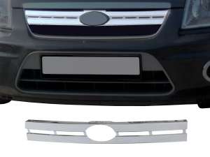 Хром накладка на решётку Ford Connect I (06-09) рестайлинг - Omsa Line