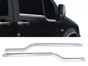 Хром нижні молдинги вікон Ford Connect I (02-13) - Omsa Line