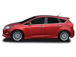 Хром нижні молдинги вікон Ford Focus III (C346; 11-18) Хетчбек - Omsa Line 4