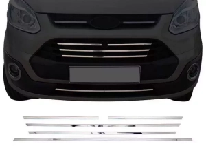 Хром на решітку бампера Ford Custom (13-17) - Omsa Line