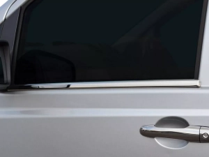 Хром нижні молдинги вікон Mercedes Vito W639 (03-14) - Omsa 4