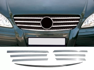 Хром накладки на решітку Mercedes Vito W639 (03-10) - Omsa