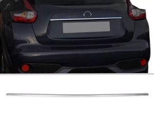 Хром накладка над номером Nissan Juke I (F15; 10-19) - Omsa