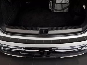 Накладка на задний бампер Renault Espace VI (23-) - Avisa (чёрная) 5